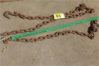 Large chain w/2 hooks