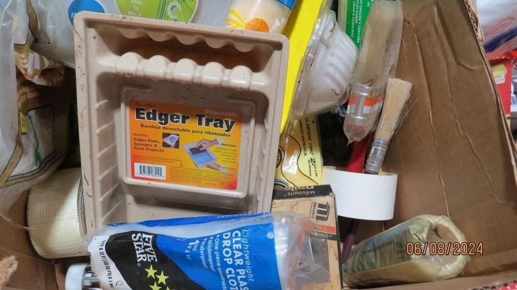 Assorted Painting Supplies