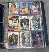 Mark McGwire Card Collection In Binder