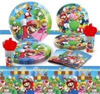 *Mario Theme Party Supplies for 10 Guests*