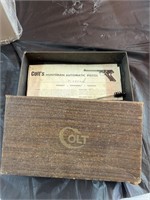 Colt 22 pistol box only
