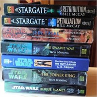 5 Star Wars books - Two 1990's Stargate books
