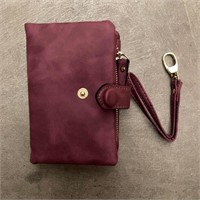 WOMENS VELVET WALLET