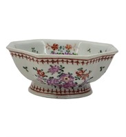 19th C Chinese Famille Rose Porcelain Bowl