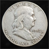 1952-D Franklin Half Dollar