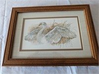 Conrad Stoge Swan Painting
