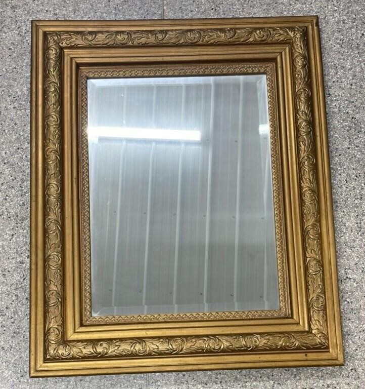 Framed Mirror (28.5" x 34.5").  NO SHIPPING