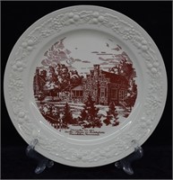 Carter House on Battlefield, Tennessee Plate