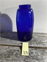 Cobalt Blue Mason Jar