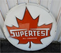 SUPERTEST ALL CANADIAN S/S PLASTIC SIGN