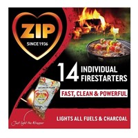 ZIP Firestarters Individually Wrapped Lights All F