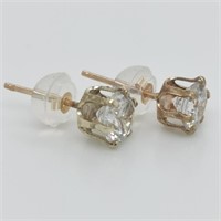 $300 10K  CZ Earrings