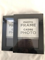New Two Black 5x7 Photo Frames