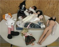 Box Of Assorted Dolls