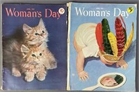 Woman's Day April 1947 & 1951 Issues
