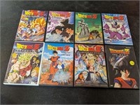 8 Dragonball Z DVDs