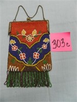 Beaded Purse (As Is - Loose Fringe)