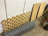 Lattice Panel, 8' x 2', Chain Link Roll & More
