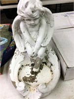 Concrete angel, pot