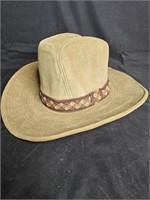 Vintage Newport Cowboy Hat sz 7-7 1/8
