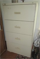 Hon 4 drawer file cabinet 53"T x 30"W x 19 1/4"D