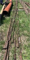 3/4" Sucker Rods c/w Steel Scrapers /EACH