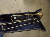 trombone in case