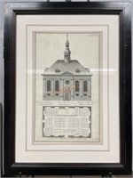 Vintage ‘Reformed Church’ Framed Art Design