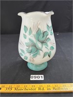 Hand Painted Glass Vase