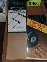 ROUTER TEMPLATE GUIDE & JOINTER KNIFE JIG