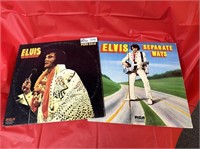 Lot of 2 ELVIS Albums Pure Gold and Separate Ways