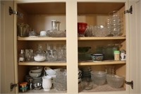 Kitchen Cabinet - Bowls, S&P, Butter, Serving Dish