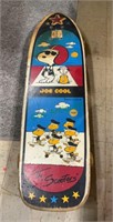 Vintage Joe Cool Snoopy skateboard - 1970s, fair