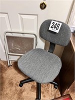 Office Chair & Step Stool(LR)