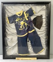 Asian Child's Clothing Framed