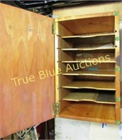Solid Wood Storage Cabinet