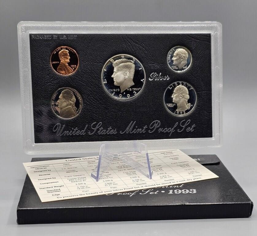 1993 US Silver Proof Set