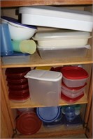 TUPPERWARE AND OTHER FOOD STORAGE CONTAINERS