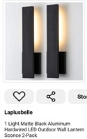 MSRP $88 2 Pack Wall Lantern Sconces