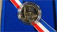 1986 (S) Liberty Half Dollar w/coa