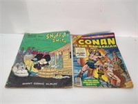 Large form Conan comics