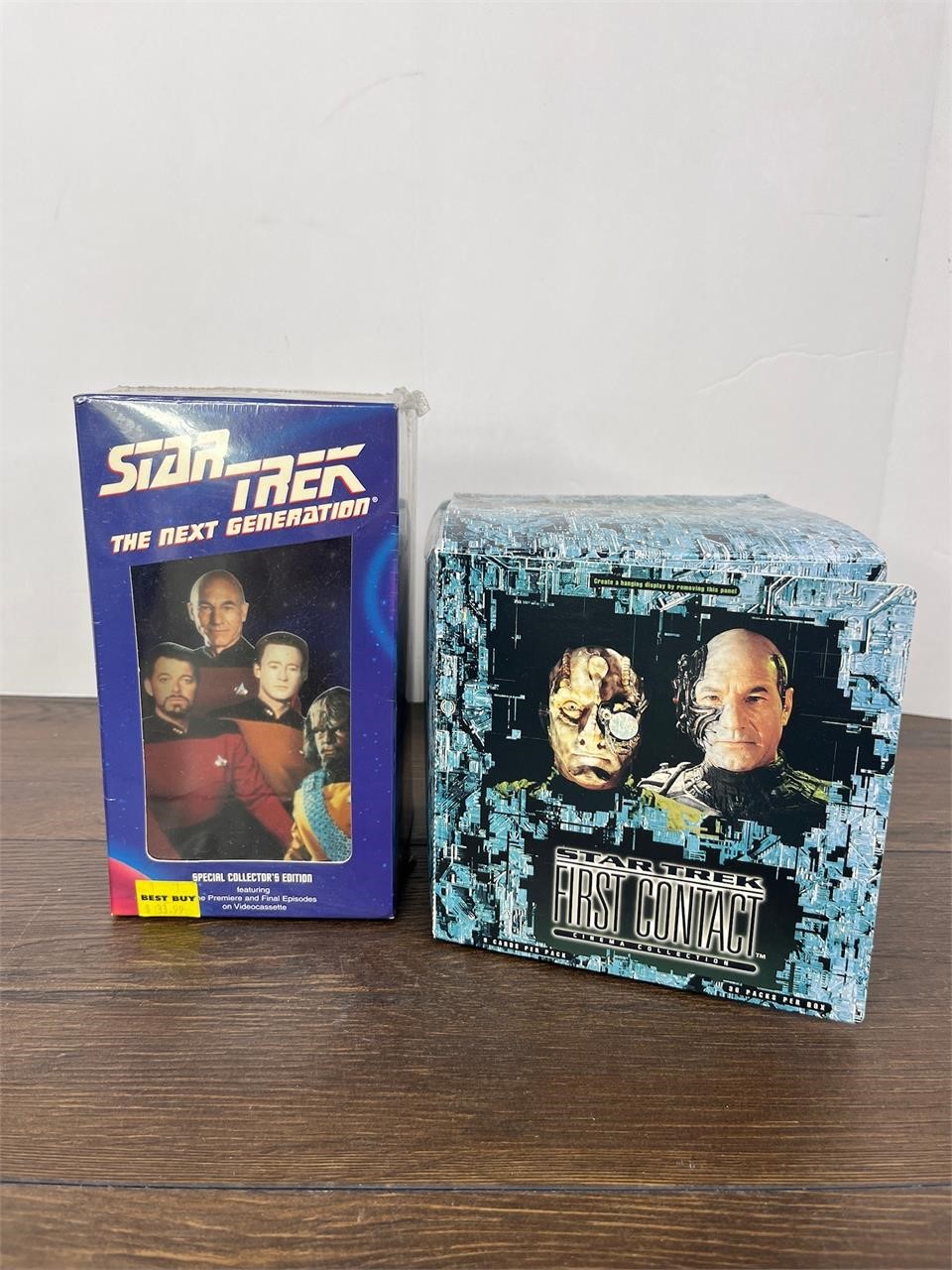 Star Trek Cinema Collection Cards and Sealed VHS
