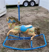 Vintage Rocking Carousel Horse