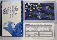 2007 Clad Proof Quarters