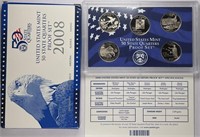 2008 Clad Proof Quarters