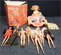 Baby Go Bye Bye Toy & Barbie Dolls