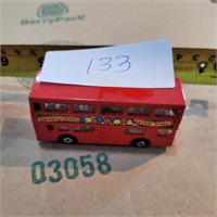 Red Bus Matchbox