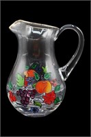 5th Avenue Crystal Clear Venetian Fruit Pitcher