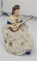 Dresden Germany Figurine 5" tall