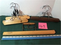 Wooden clamp hangers